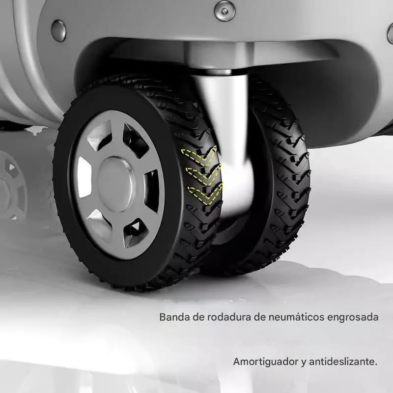 🛒Capa de borracha para roda de bagagem