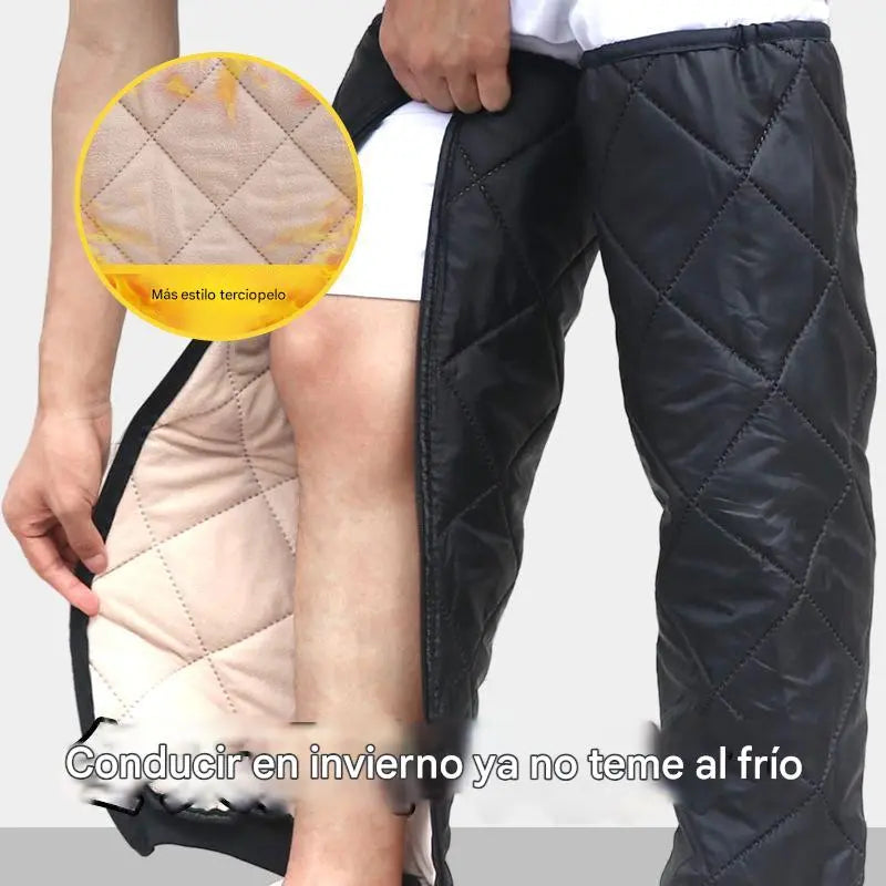 🔥Joelheiras grossas e quentes para ciclismo de inverno e calças corta-vento para caminhadas ao ar livre
