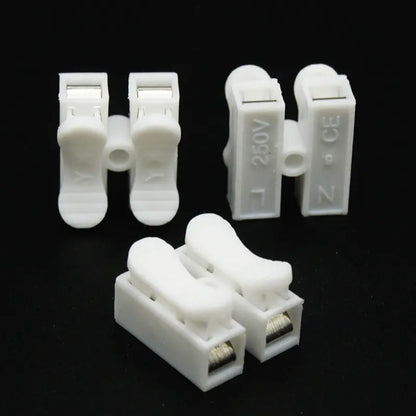 【🔥Compre 100 e leve 100 grátis】 Conectores de fios domésticos Conector rápido tipo push