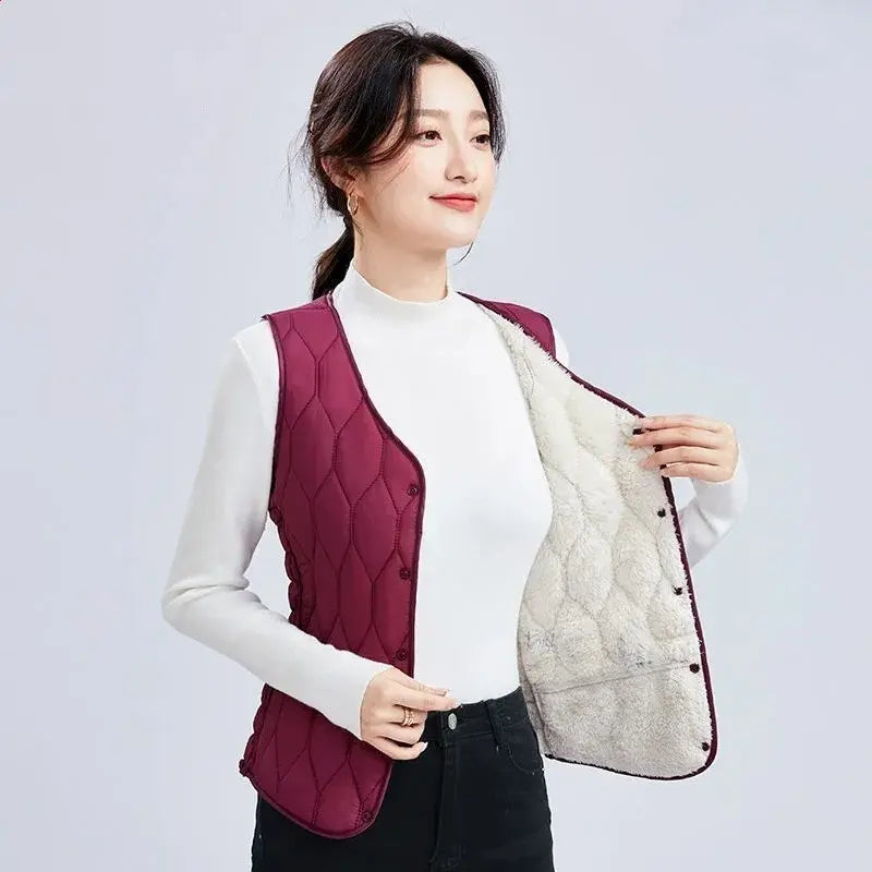 🔥【M-5XL】Casaco de lã confortável com botões