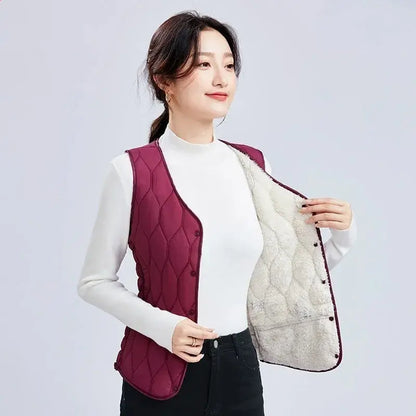 🔥【M-5XL】Casaco de lã confortável com botões