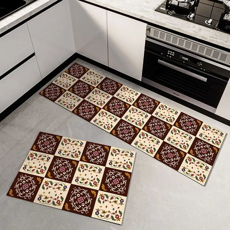 🛒Compre um, leve outro grátis👉【40*60+40*120cm】Ideal para uso doméstico🔥Tapete super absorvente