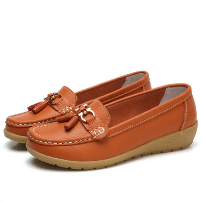 【Acquista 1 e ricevi 1 gratis】【35-44】Scarpe casual in pelle da donna alla moda 2025