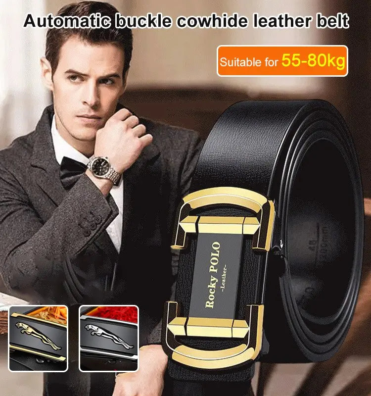 🎁Cinto de homem com fivela automática