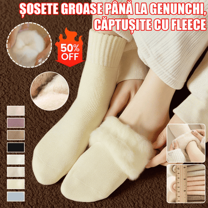 🔥【Compre 6 e leve 6 grátis】🧦Meias grossas de lã quente para o inverno, meias super grossas, quentes e elásticas, tamanho 35-42