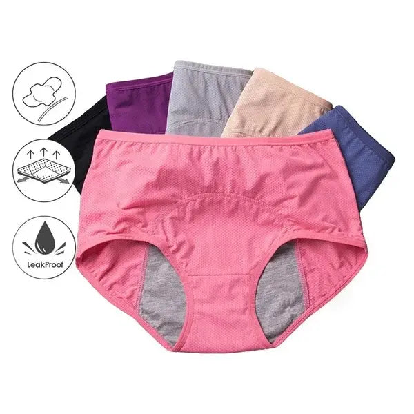 🔥【Confezione da 9 pezzi】Super offerta dell'ultimo giorno: 2025 nuova biancheria intima a vita alta anti-perdita