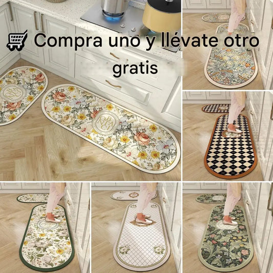 💥Offerta a tempo limitato💥Nuovo tappetino da cucina in terra di diatomee, assorbente, antiscivolo e resistente allo sporco