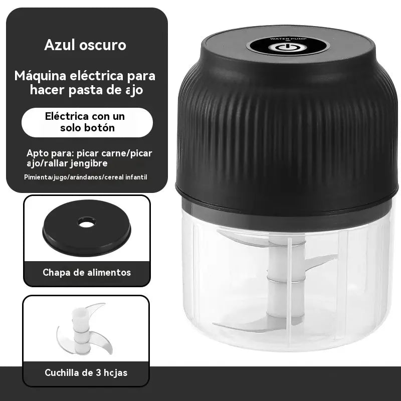 ✨⚡ Picador de Carne Elétrico Multiusos | Pica alho facilmente, mói carne rapidamente, design recarregável 🍖🧄