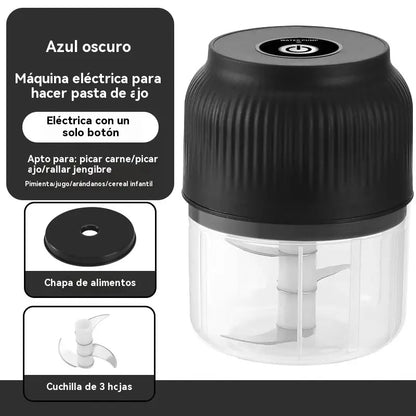 ✨⚡ Picador de Carne Elétrico Multiusos | Pica alho facilmente, mói carne rapidamente, design recarregável 🍖🧄