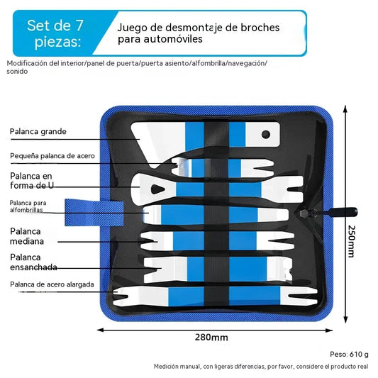 🔥Kit de ferramentas para remoção de clipes interiores de automóveis em aço inoxidável