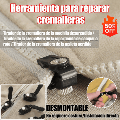 🛒【Compre 50, leve 50 grátis】Ferramenta universal para reparação de fechos