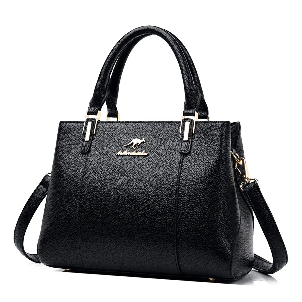 【🔥Promozione】2025 Nuova borsa a tracolla da donna in vera pelle, grande capacità e alla moda