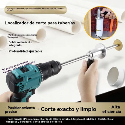 🔥Ferramenta ajustável para posicionamento e corte de tubos de PVC