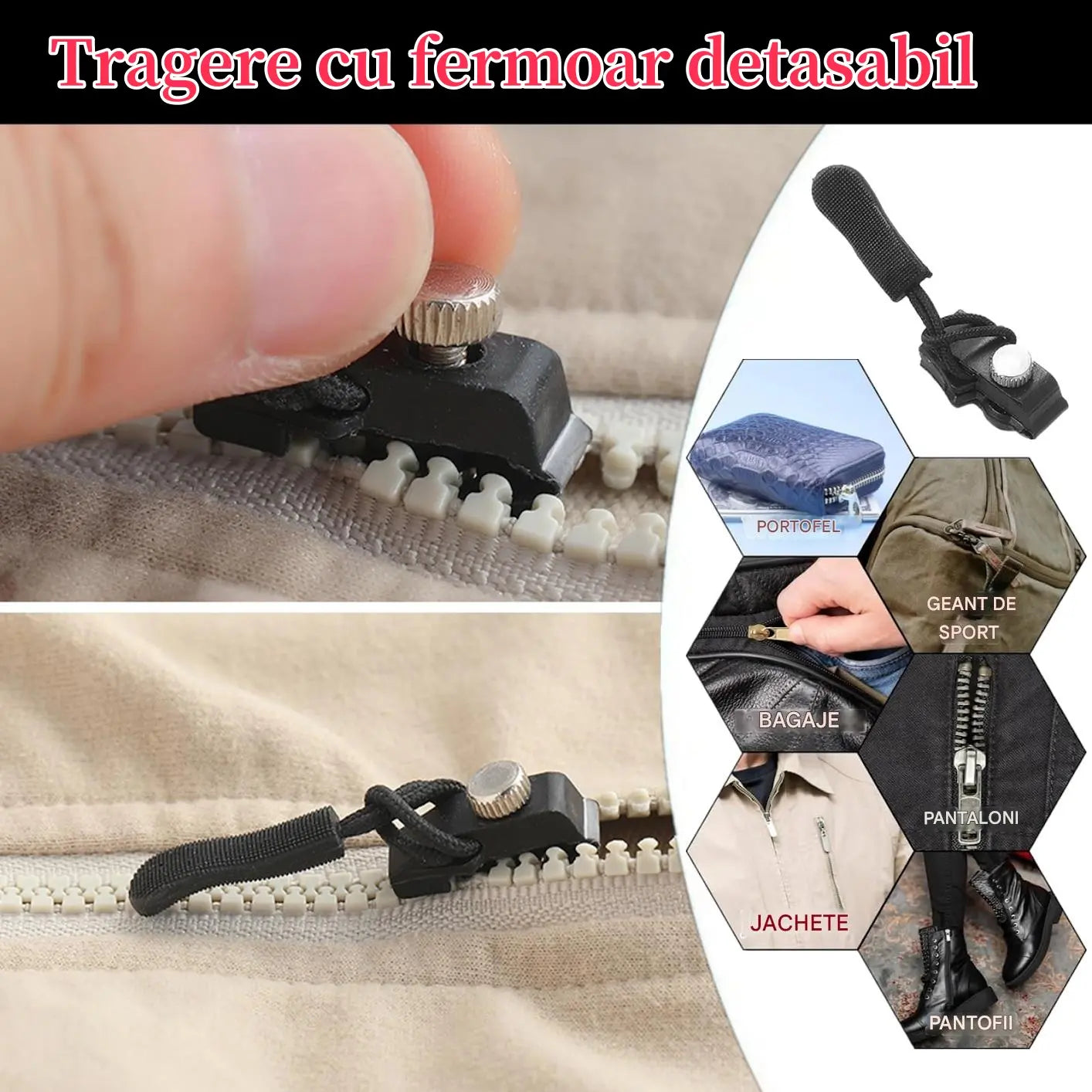 🛒【Compre 50, leve 50 grátis】Ferramenta universal para reparação de fechos