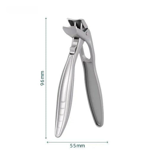 🔥Cortador de unhas curvo em aço inoxidável: ergonómico e fácil de utilizar para os idosos