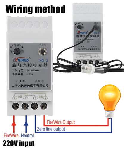 💡Controller luci per lampioni e luci da giardino