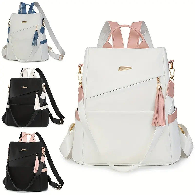 👜Nuovo zaino da viaggio in morbida pelle, dal design moderno e di grande capienza, per due utilizzi.