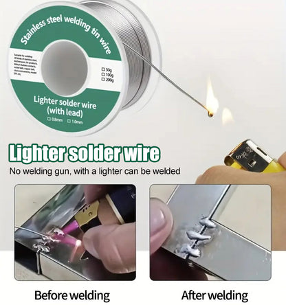 【2/4/6 peças】🔥Fios universais para soldadura de aço inoxidável, cobre e ferro a baixa temperatura.