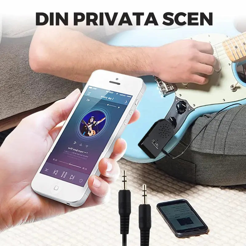 🎸Mini Amplificador Portátil para Guitarra Elétrica🎄 Últimos três dias com preços incrivelmente baixos!