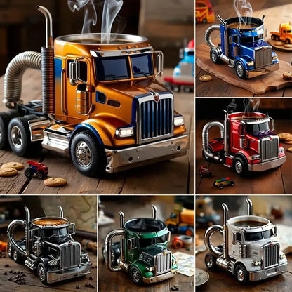 🚛 Tazze da caffè fatte a mano per semirimorchi