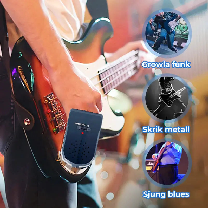 🎸Mini Amplificador Portátil para Guitarra Elétrica🎄 Últimos três dias com preços incrivelmente baixos!