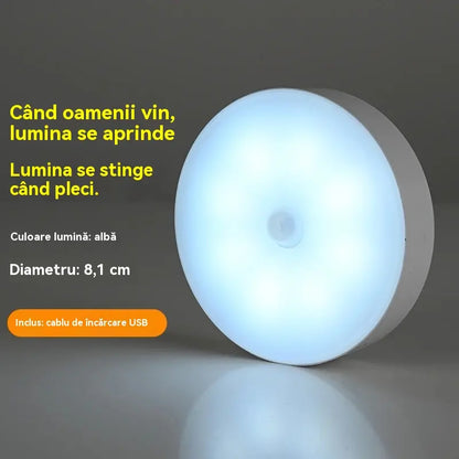 🏡💡Luz LED inteligente que deteta o corpo humano, fácil de transportar e prática