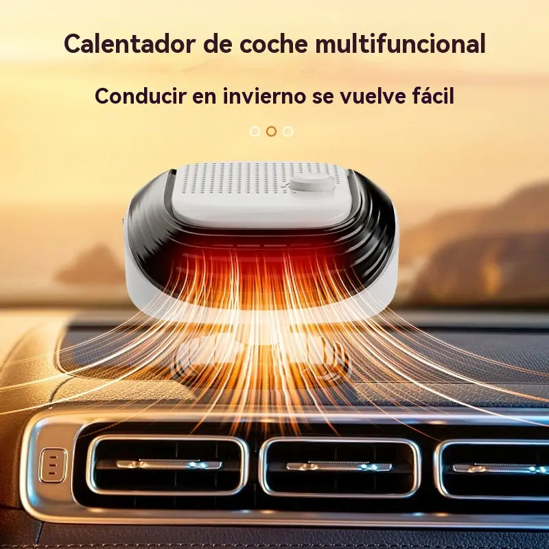 🚗🌡【12V/24V】Ventilador de aquecimento para automóvel, ventilador de aquecimento rápido para inverno, dispositivo de aquecimento anti-embaciamento