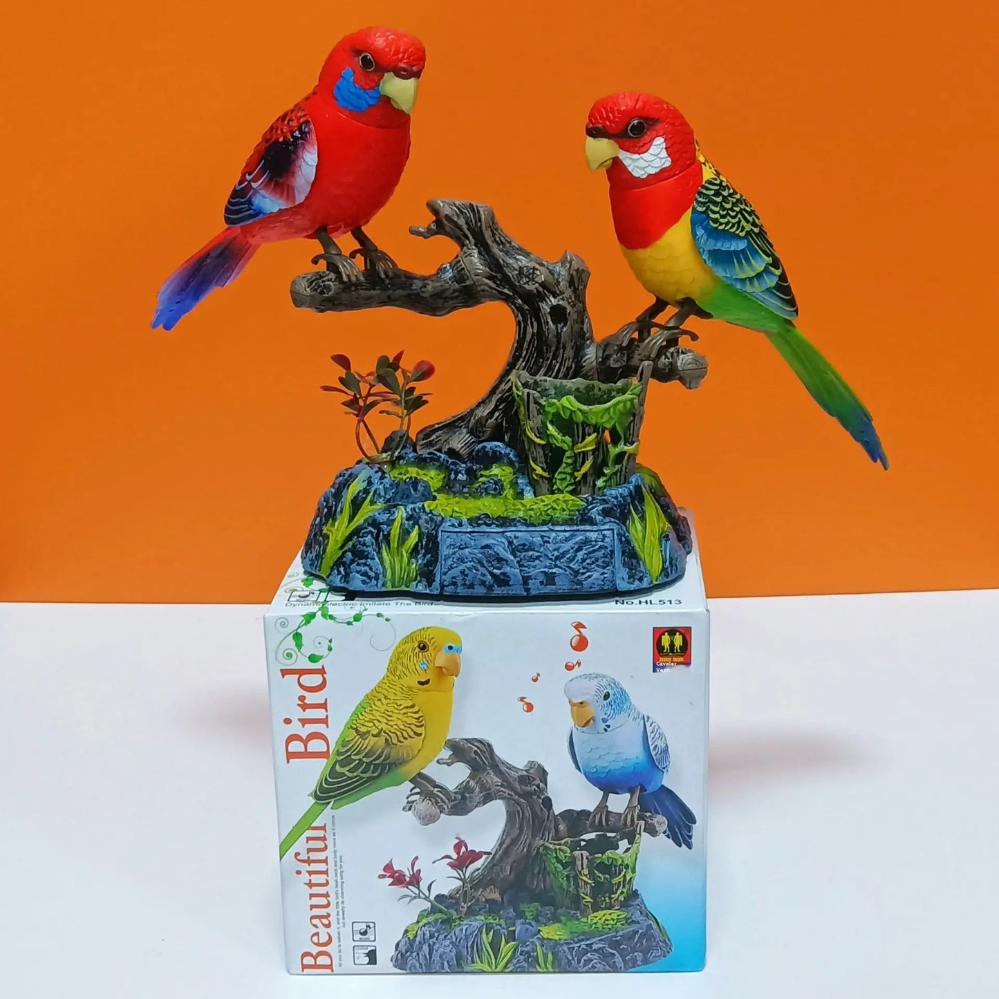 🔥【SCONTO DEL 39%】Decorazioni per uccelli a controllo vocale