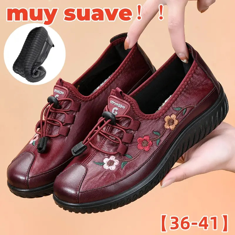 ⭐️【36-41】🔥Calçado casual para mulher, moderno e confortável, com sola macia, antiderrapante e impermeável.