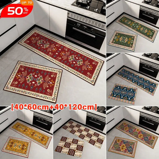 🛒Compre um, leve outro grátis👉【40*60+40*120cm】Ideal para uso doméstico🔥Tapete super absorvente