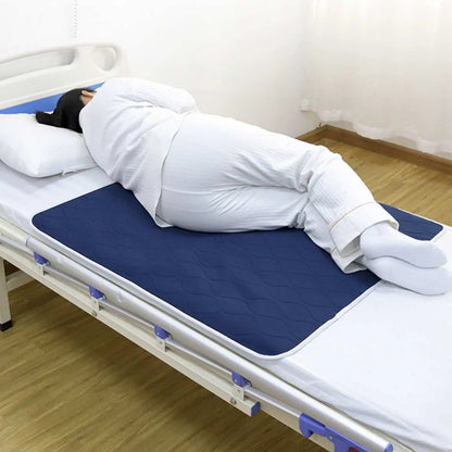 🛌Absorvente para fraldas geriátricas lavável de quatro camadas e respirável