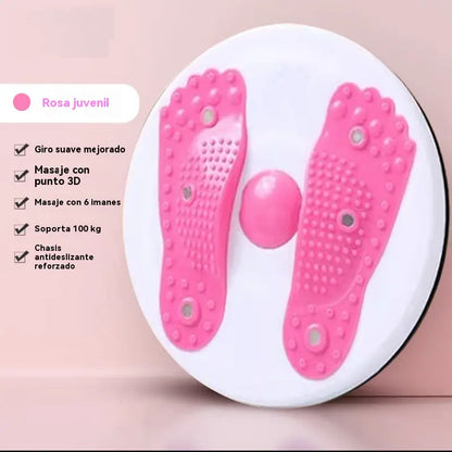 🏃💃Grande máquina de massagem corporal com torção da cintura e tração magnética para perda de gordura