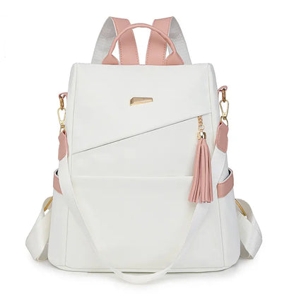 👜Nuovo zaino da viaggio in morbida pelle, dal design moderno e di grande capienza, per due utilizzi.