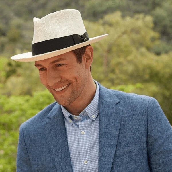 🌿 【56-58 cm】Cappello di palma intrecciato a mano dall'Ecuador.