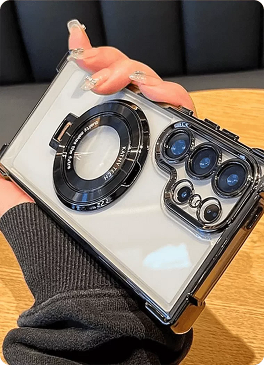 Capa para telemóvel anti-queda com suporte de anel invisível para Samsung【Este é um negócio pequeno, que mal gera lucro. Certifique-se de que está 100% seguro antes de comprar.】