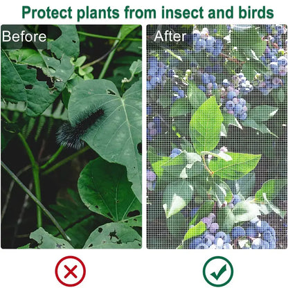 【50 peças】Rede contra insetos para moscas da fruta, rede de proteção para árvores e pássaros, sacos de rede para jardim para proteger flores, plantas, frutas e legumes