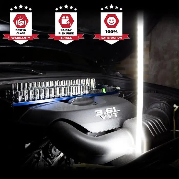 🔥🔥Barra de luz LED recarregável e flexível