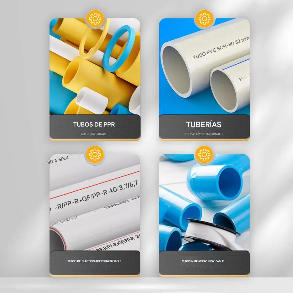 [Set interno e esterno per l'acqua] Acqua a 4 e 6 punte, PPR, plastica artistica