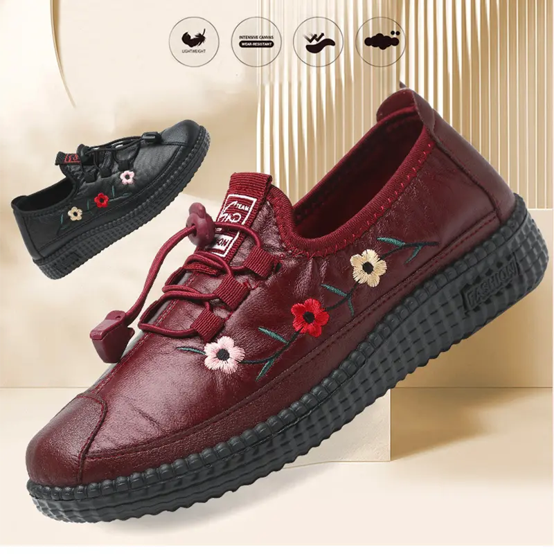 ⭐️【36-41】🔥Calçado casual para mulher, moderno e confortável, com sola macia, antiderrapante e impermeável.