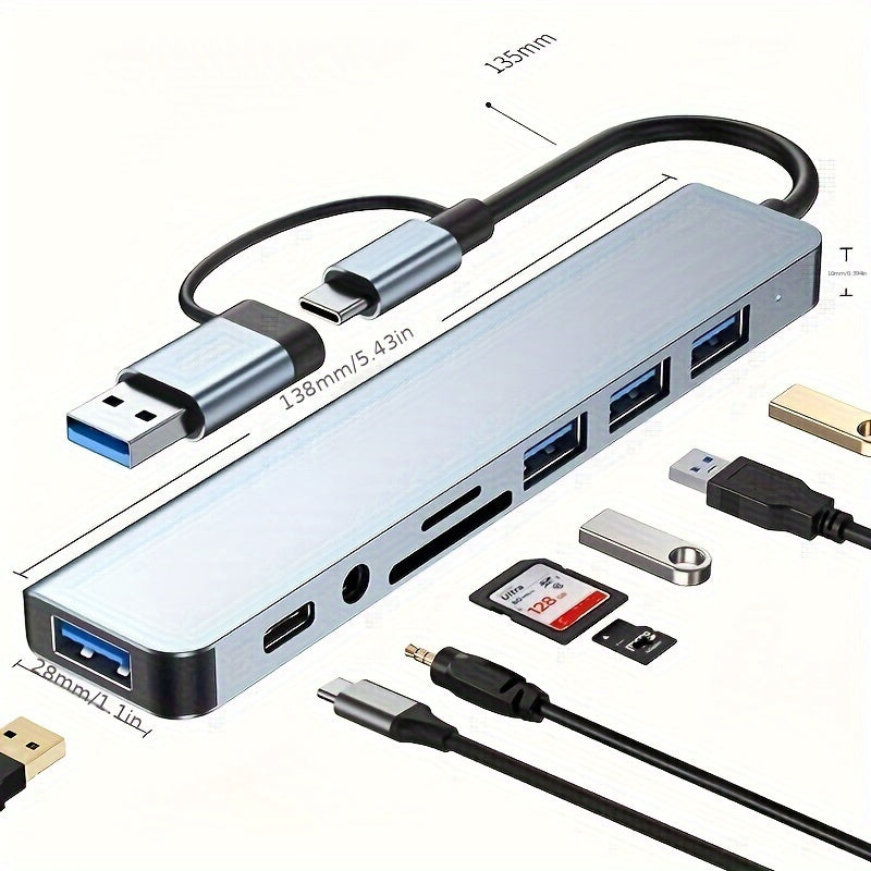 Multi-Interface Hub pre notebooky 8v 2