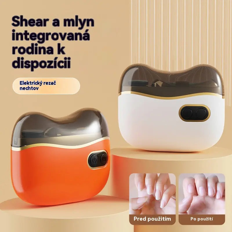 ✂️💅🔥🔥 Lixa de unhas elétrica multifuncional, corta-unhas elétrico com proteção anti-beliscão