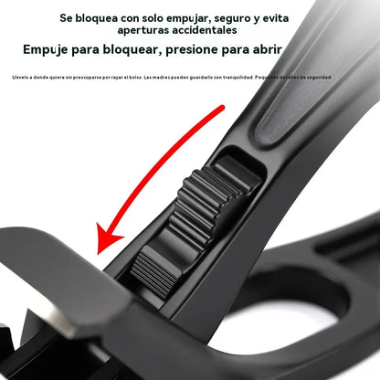 🔥Cortador de unhas curvo em aço inoxidável: ergonómico e fácil de utilizar para os idosos