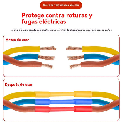 【280/560 peças】Tubo termorretrátil isolante à prova de chamas para cablagem elétrica residencial (faça você mesmo)