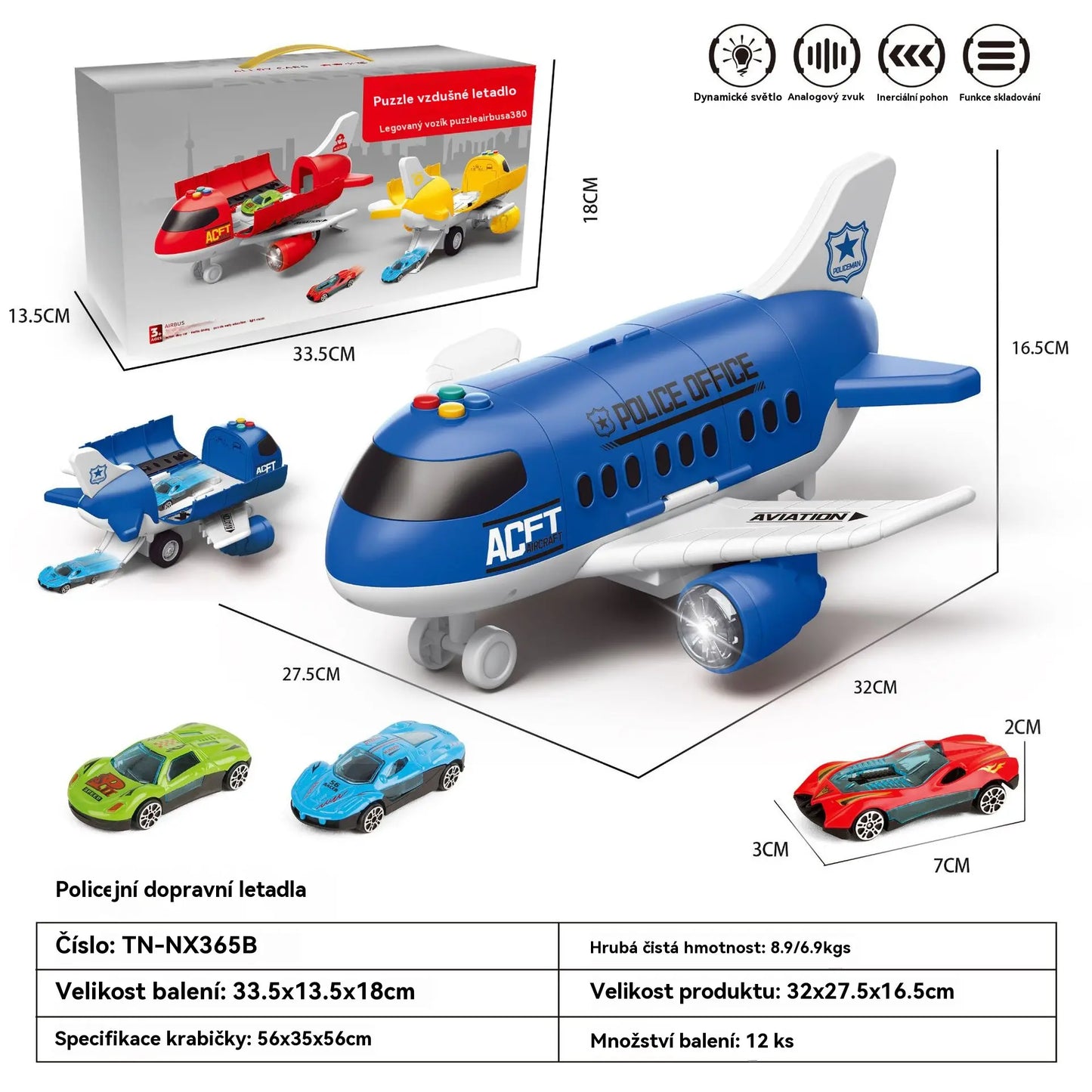 ✈️Modelo de avião em liga metálica simulada --🎁O melhor presente