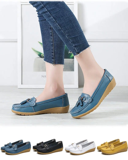 【Acquista 1 e ricevi 1 gratis】【35-44】Scarpe casual in pelle da donna alla moda 2025