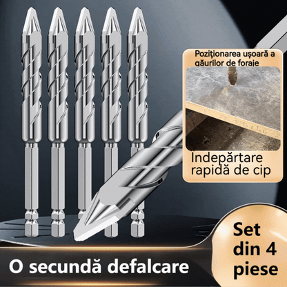 🧰🔥Τρυπάνι πολλαπλών χρήσεων υψηλής σκληρότητας (6+8+10+12) mm