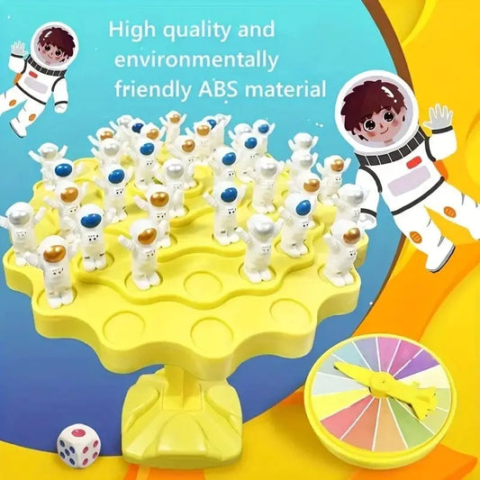 ✨🎁【Compre um e leve outro grátis】Brinquedo educativo interativo Astronaut Balance para pais e filhos