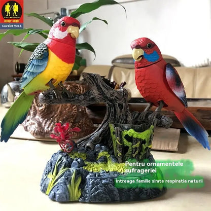 🔥【SCONTO DEL 39%】Decorazioni per uccelli a controllo vocale