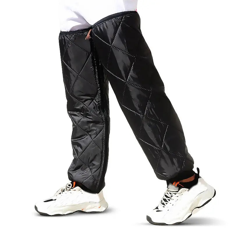 🔥Joelheiras grossas e quentes para ciclismo de inverno e calças corta-vento para caminhadas ao ar livre