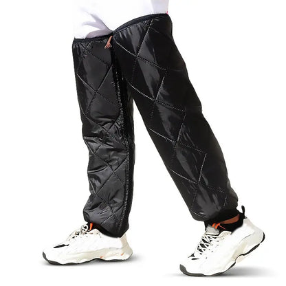 🔥Joelheiras grossas e quentes para ciclismo de inverno e calças corta-vento para caminhadas ao ar livre